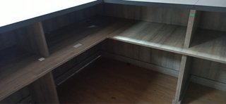 Mostrador dos alturas tienda/recepción