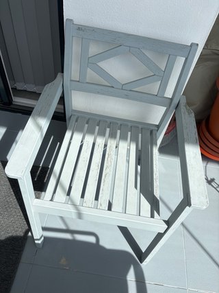 2 Sillas Bondholmen de Madera IKEA Reposabrazos