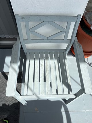 2 Sillas Bondholmen de Madera IKEA Reposabrazos