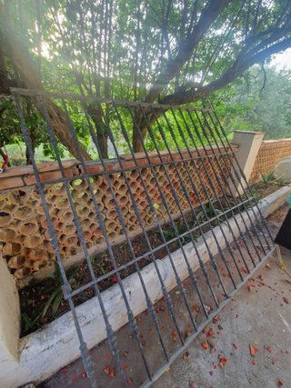 Reja de hierro forjado