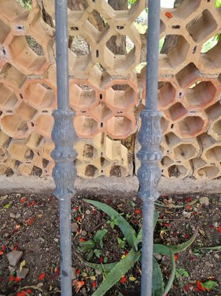 Reja de hierro forjado