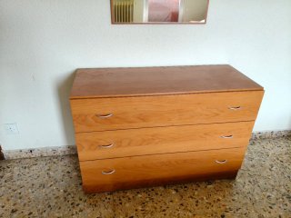 Habitación completa de madera