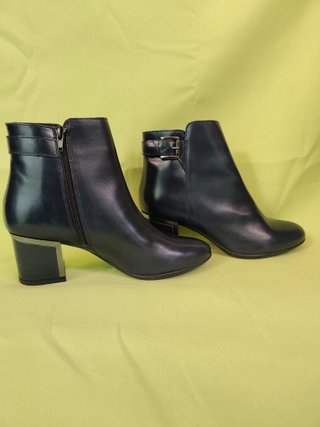 Botines mujer tacón medio con hebilla - Nuevos