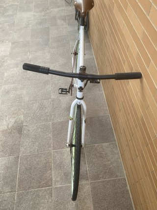 Bicicleta Fixie Blanca