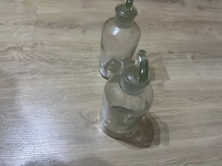 Bottiglie da laboratorio VINTAGE (2 unità)