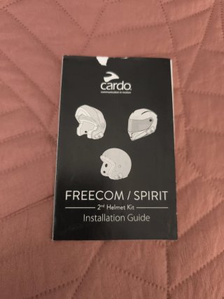 Kit 2º Casco Cardo JBL Freecom-X / Spirit