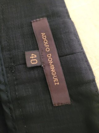 Pantalón Adolfo Domínguez Talla 40