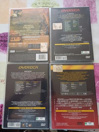 DVD Braveheart, Signs, Il Bounty,Il Patriota