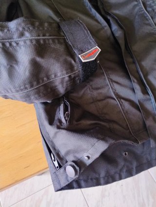 Chaqueta Moto Mujer Negra