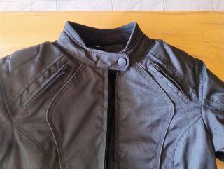 Chaqueta Moto Mujer Negra