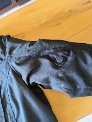 Chaqueta Moto Mujer Negra