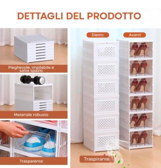 Scarpiera Modulare Pieghevole