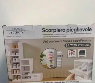 Scarpiera Modulare Pieghevole