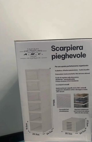 Scarpiera Modulare Pieghevole