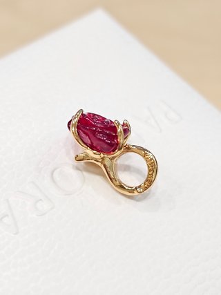 Charm Pandora Rosa La Bella y La Bestia Disney