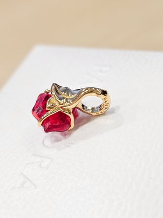 Charm Pandora Rosa La Bella y La Bestia Disney