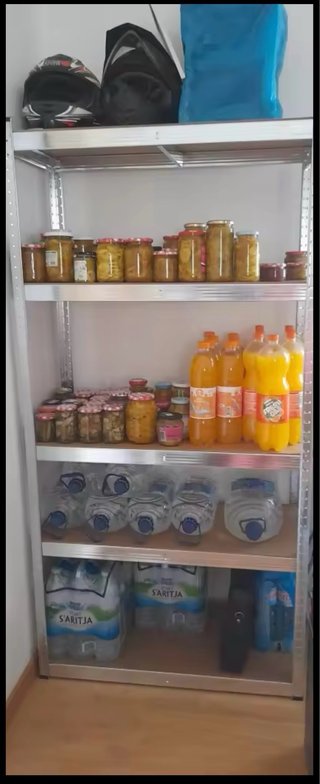 Estantería Metálica con 5 Baldas Ajustables.