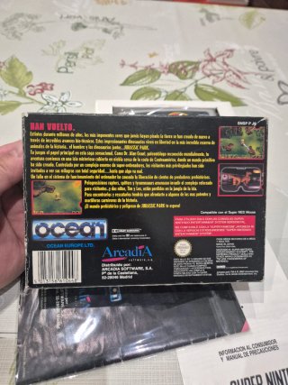 JURASSIC PARK Super Nintendo 🇪🇦