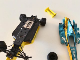 Carcasas coches slot Scalextric
