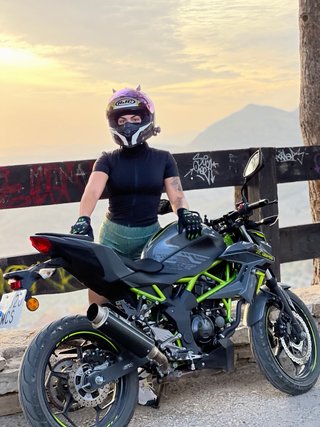 Kawasaki Z125 Gris/Verde Manual