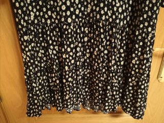 Vestido Oysho flores volantes