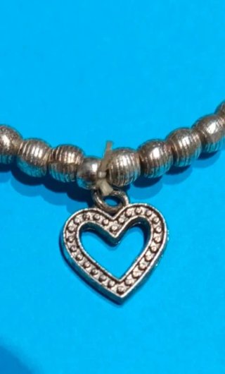Bracciale Vestopazzo con ciondoli cuore e chiave