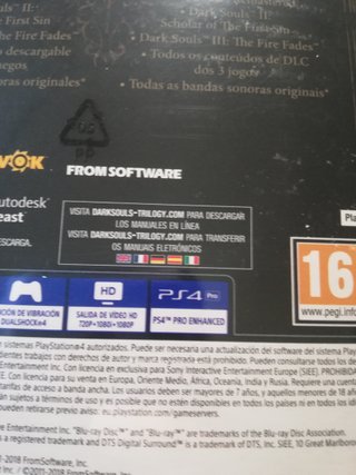 Dark Souls Trilogy - 3391892003666 - PS4