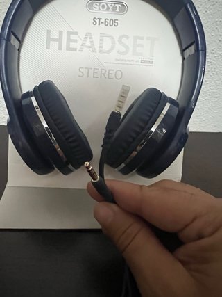 SOYT ST-605 Auriculares Azul Marino Nuevos