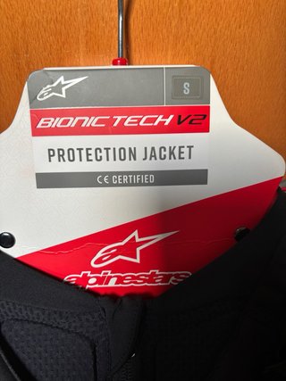 Peto Alpinestars Bionic Tech v2. Talla S.