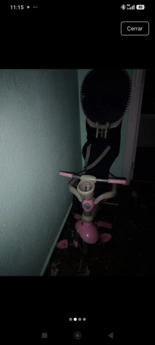 Triciclo infantil para niña