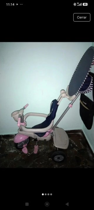 Triciclo infantil para niña