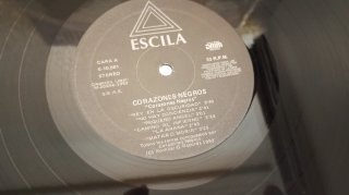 LP Corazones Negros Hard Rock