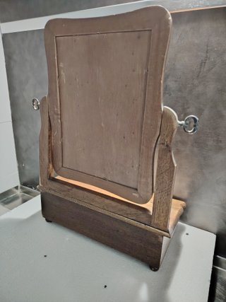 Specchiera Arte Povera Vintage con Cassetto