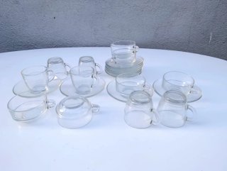 Conjunto Tazas Café Duralex Vidrio