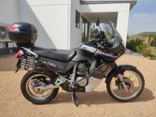 Honda Transalp 600 V Negra/Gris