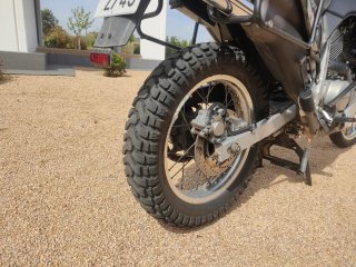 Honda Transalp 600 V Negra/Gris