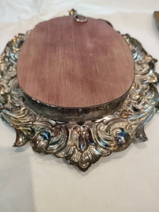 Relicario de plata antiguo