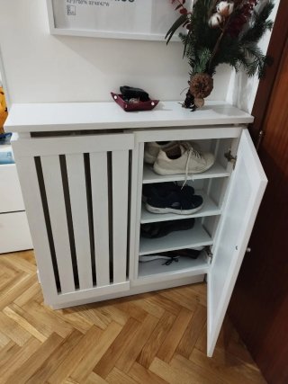 Mueble Zapatero Blanco Madera Personalizado