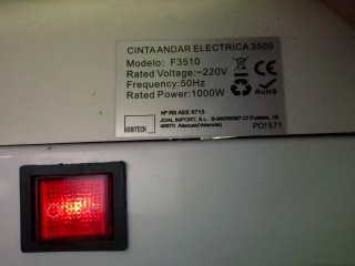 Cinta Eléctrica Como Nueva