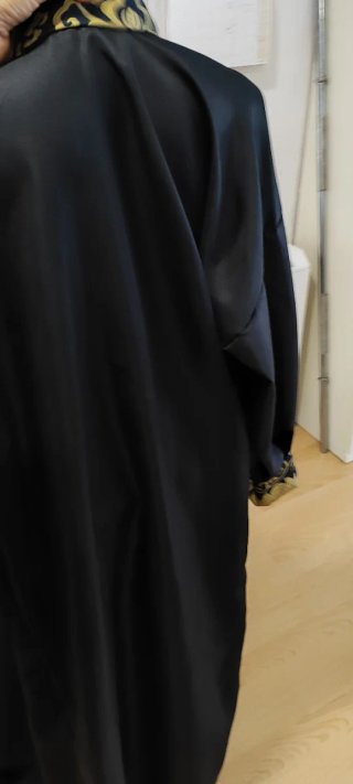 Tunica Hanfu Cosplay XL Nera e Dorata