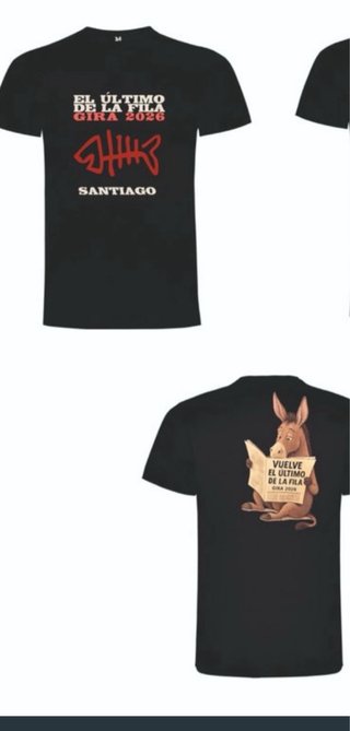Camiseta El Último de la Fila Santiago