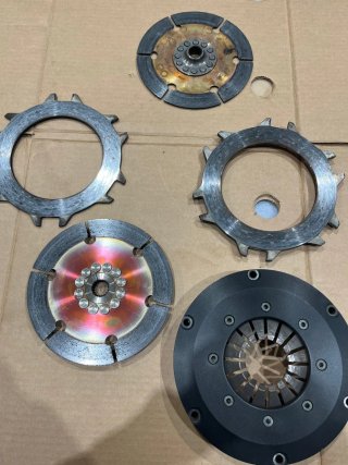 Kit embrague AP Racing CP7372 Bidisco