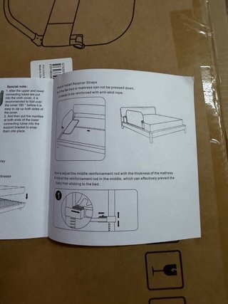 Barrera Cama Abatible 1.50m