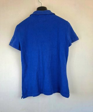 Polo Lacoste Azul Vintage Y2K Talla M/L
