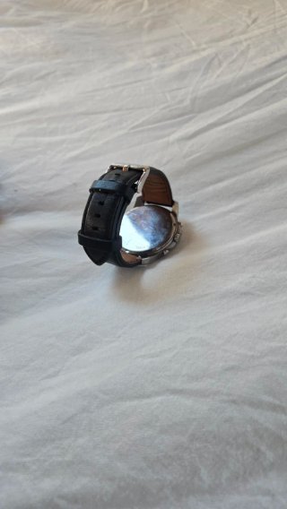 Reloj Fossil Clásico Negro y Plateado
