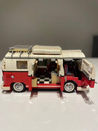 Figura Lego Furgoneta Volkswagen Clásica