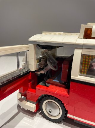 Figura Lego Furgoneta Volkswagen Clásica