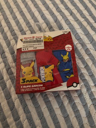 Bañador y Calzoncillos Niño Pokemon