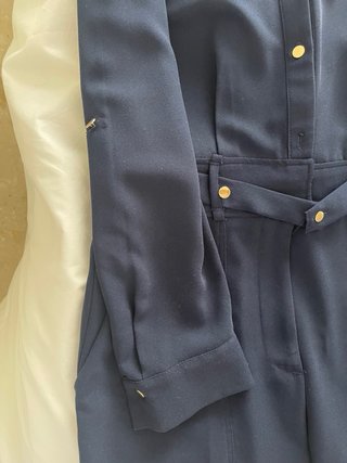 Mono largo Zara azul