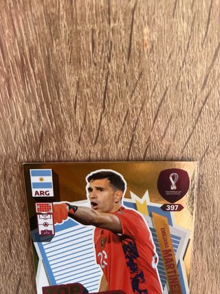 Cromo Dibu Martinez Panini Adrenalyn Qatar 2022